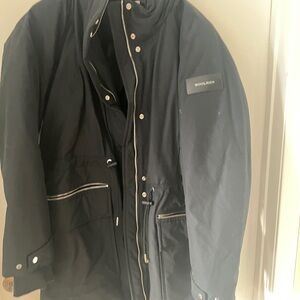 Woolrich womens navy puffer Jacket